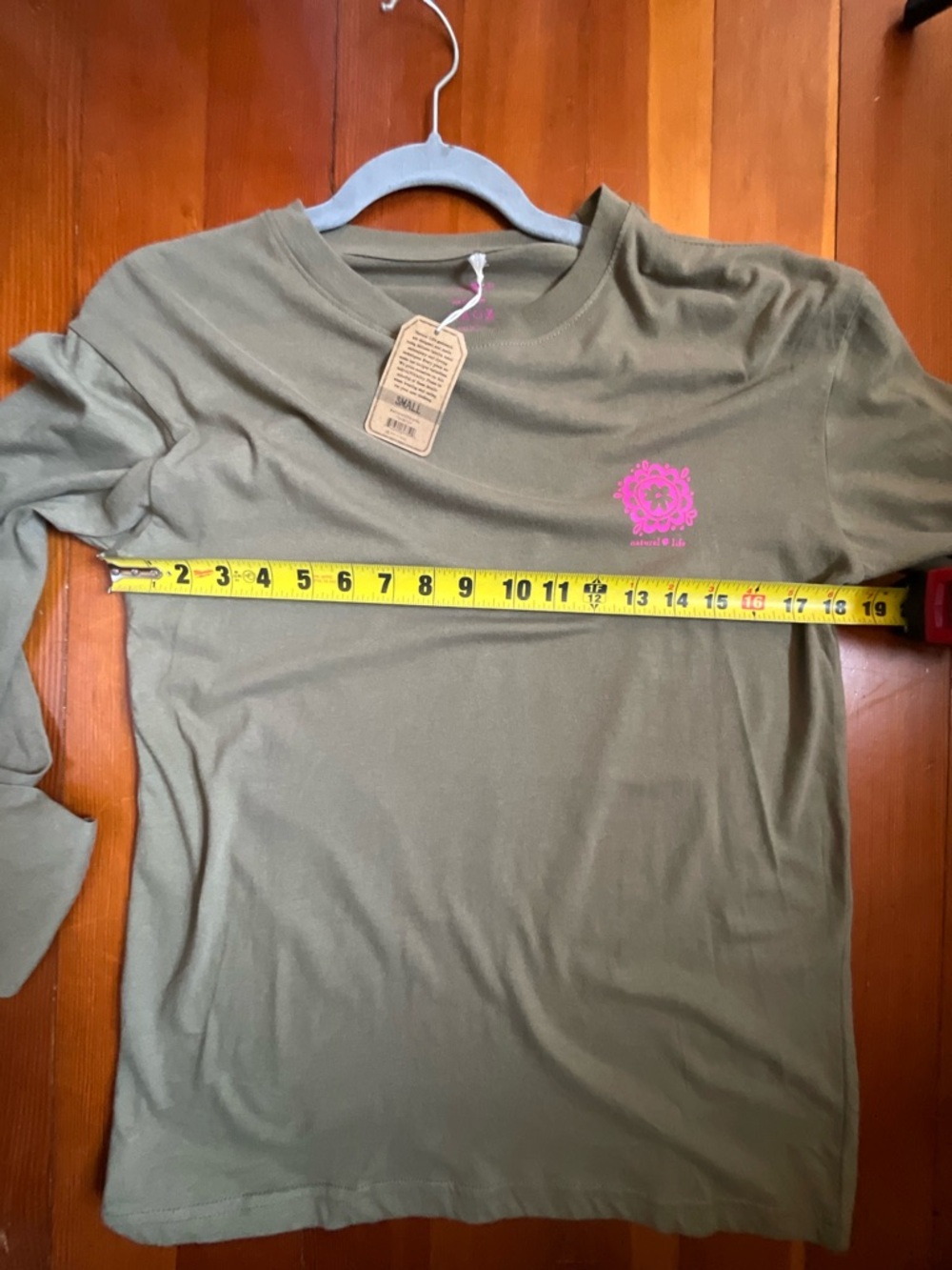 NATURAL LIFE Good Vibes Only Long Sleeve NWT - Picture 8 of 8